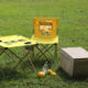 Minions Portable Folding Table and Chair Set of 4 Outdoor Picnic Folding Portable MN-ZDZY002
